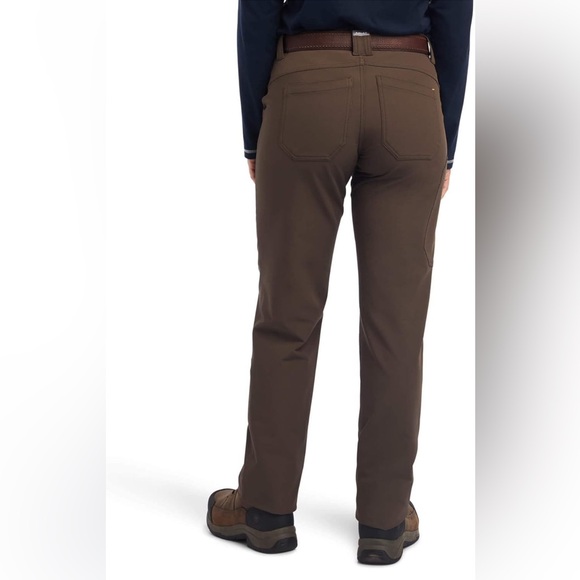 NEW ARIAT Women’s Rebar DuraStretch DriTek Softshell Pants 34R Straight Leg - Picture 2 of 4